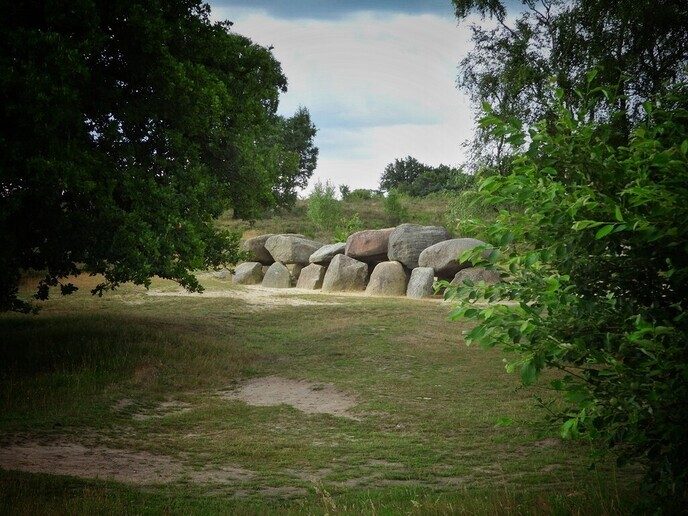 Hunebedden en Holteringerveld - Foto: Femmie Smink