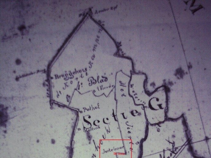 Kapelle Marshoek (update 27 juli) kaart is van 1820