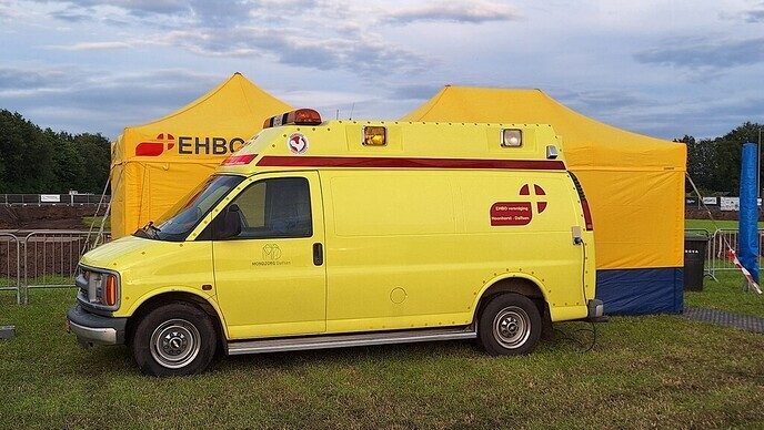 Onze Mobiele EHBO Post - Foto: Ingezonden foto