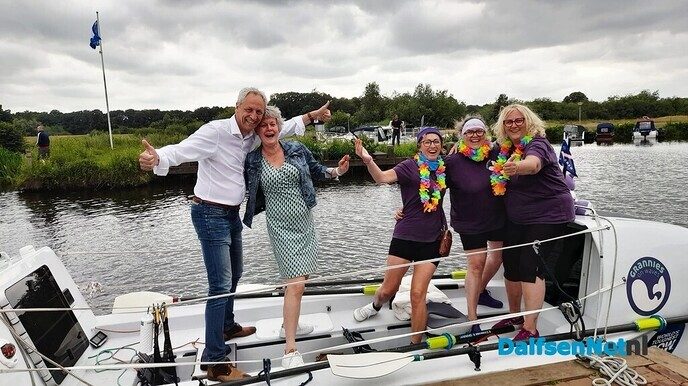 Grannies on Waves enthousiast ontvangen in Dalfsen - Foto: Ingezonden foto