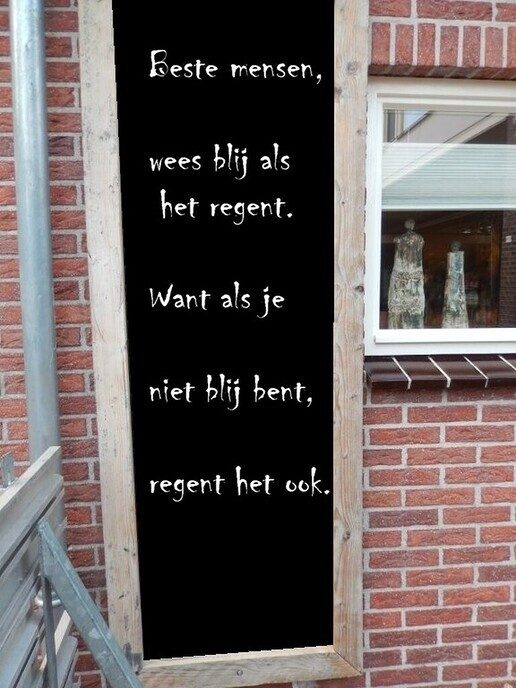 Humor ligt op straat (3) nieuwe spreuk is bekend - Foto: Ingezonden foto