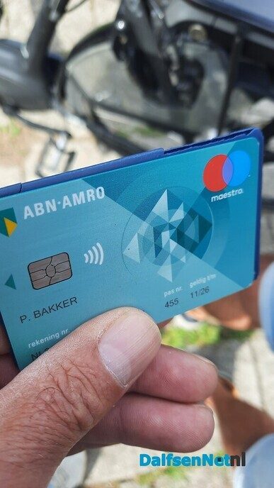 Bankpas gevonden - Foto: Ingezonden foto