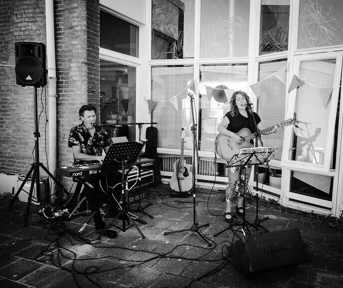 23 augustus livemuziek in Vera’s Healthy Foodbar