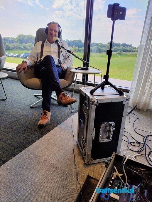 Burgemeester op NPO Radio 1 - Foto: Ingezonden foto