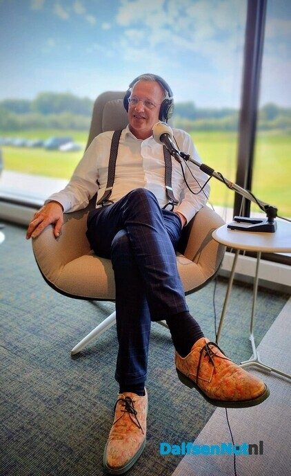 Burgemeester op NPO Radio 1 - Foto: Ingezonden foto