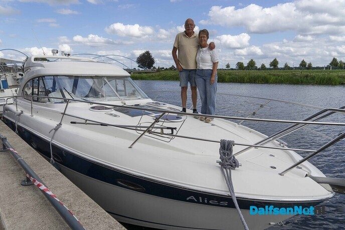 DalfsenNet aan boord bij Jan en Woutje - Foto: Paul Scholten