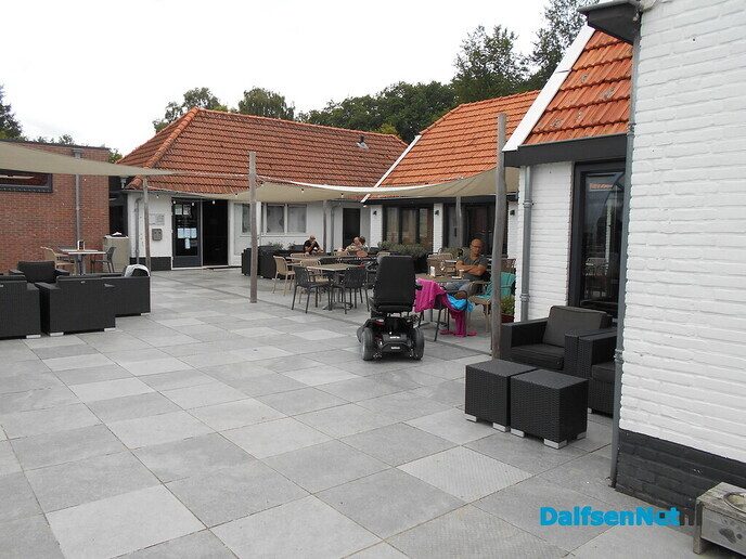 Ja hoor: op de camping en Remco is er - Foto: Willy