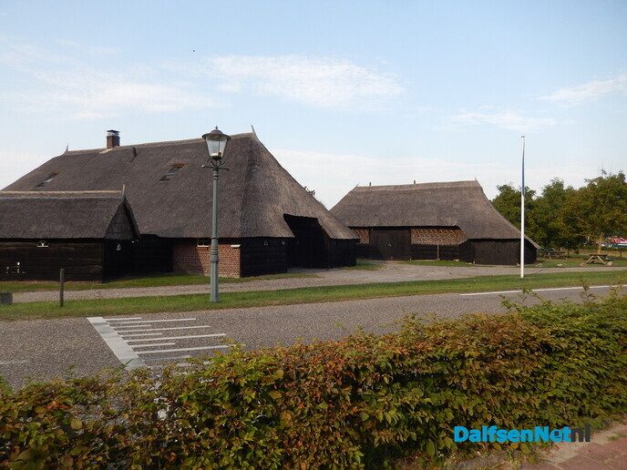 De huizen aan de weg in Beerze zijn wel heel bijzonder - Foto: Willy