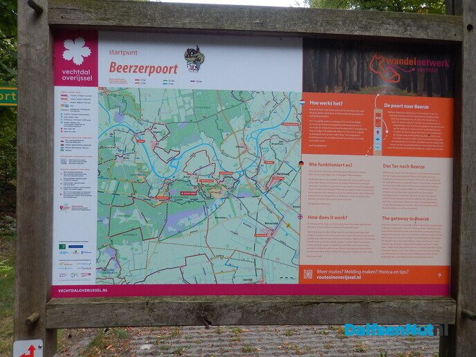 De huizen aan de weg in Beerze zijn wel heel bijzonder - Foto: Willy