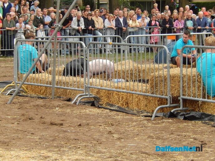 Zwientie tikken wat een belangstelling, wat een volk en wat een schik - Foto: Willy