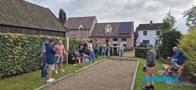 Een boule plezier bij zinderende clash in Hoonhorst - Foto: Ingezonden foto