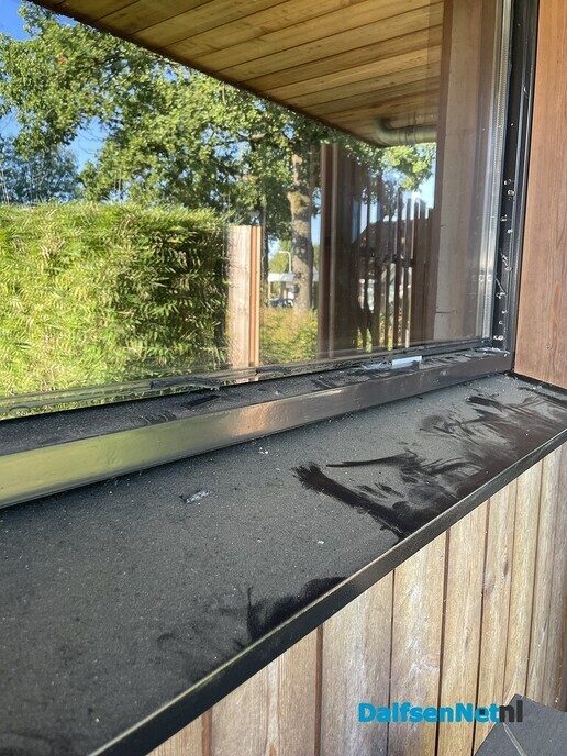 Poging tot inbraak in schuur aan de Polhaarweg - Foto: Ingezonden foto
