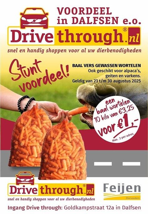 Stunt voordeel – Drivethrough in Dalfsen
