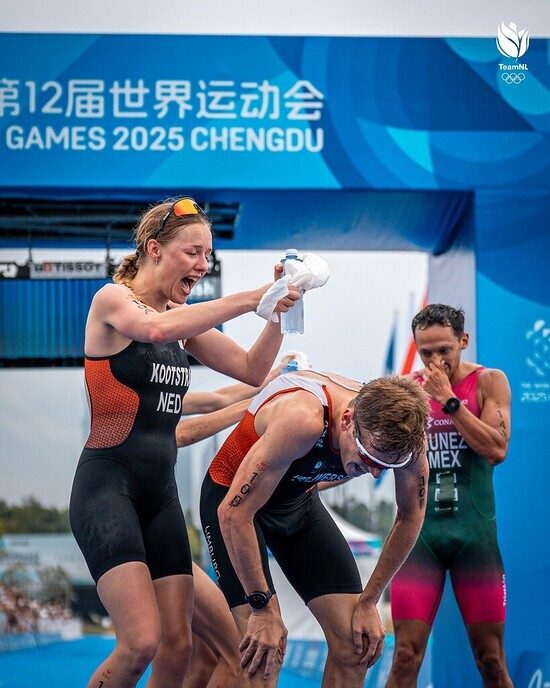 Zilveren plak voor Dalfsense Aline Kootstra op The World Games - Foto: Ingezonden foto