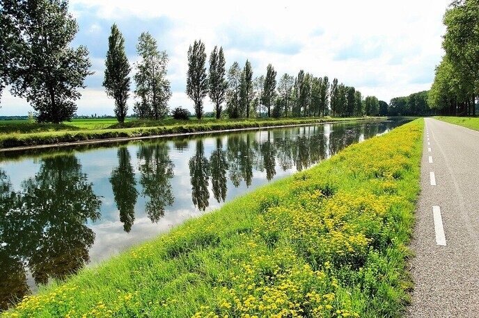 Varen door het groene hart van Dalfsen