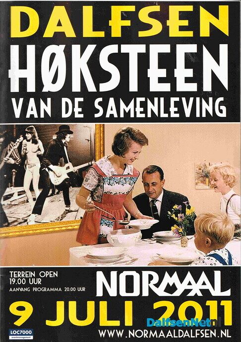 ‘Dalfsen maakte mooiste posters Normaal’ - Foto: Ingezonden foto