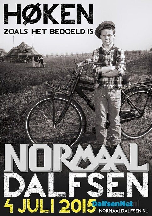 ‘Dalfsen maakte mooiste posters Normaal’ - Foto: Ingezonden foto