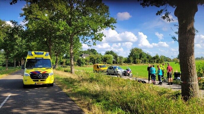 Ongeval Weerdhuisweg - Foto: Niels Jansen