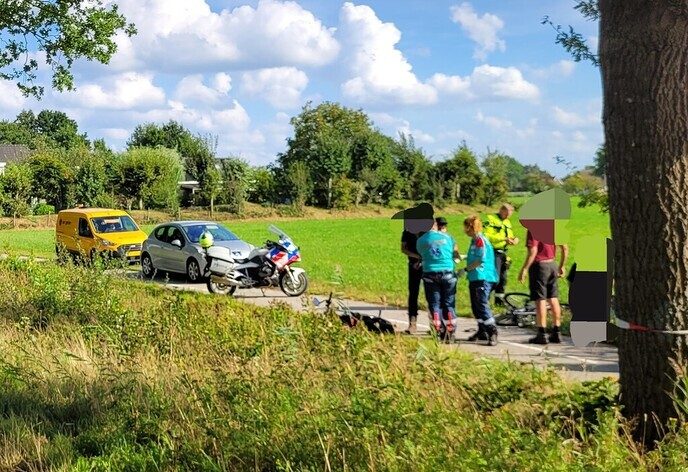 Ongeval Weerdhuisweg - Foto: Niels Jansen