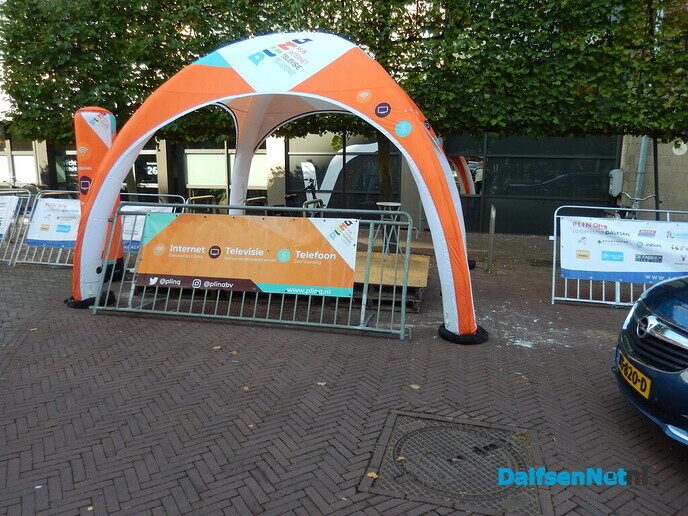 Voorbereiding Plinqloopfestijn - Foto: Willy