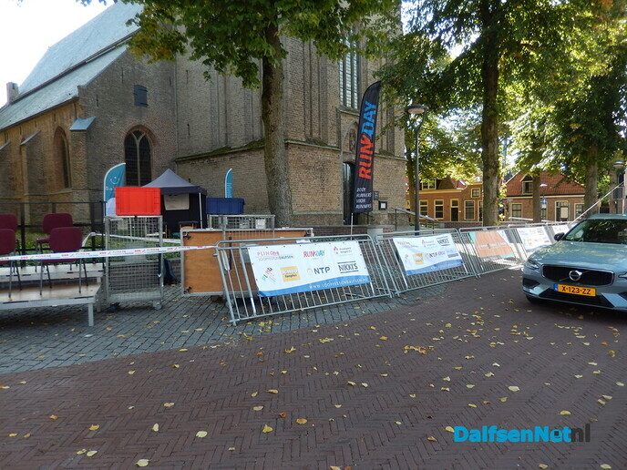Voorbereiding Plinqloopfestijn - Foto: Willy