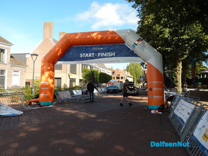 Voorbereiding Plinqloopfestijn - Foto: Willy