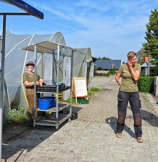 Op bezoek bij de kwekerij - Foto: Femmie Smink