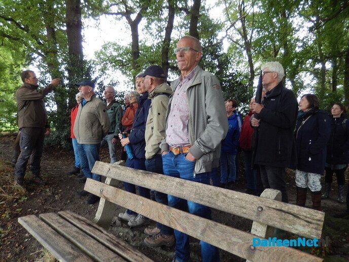 Zeer interessante lezing en een natuurexcursie over Landgoed Vilsteren - Foto: Willy