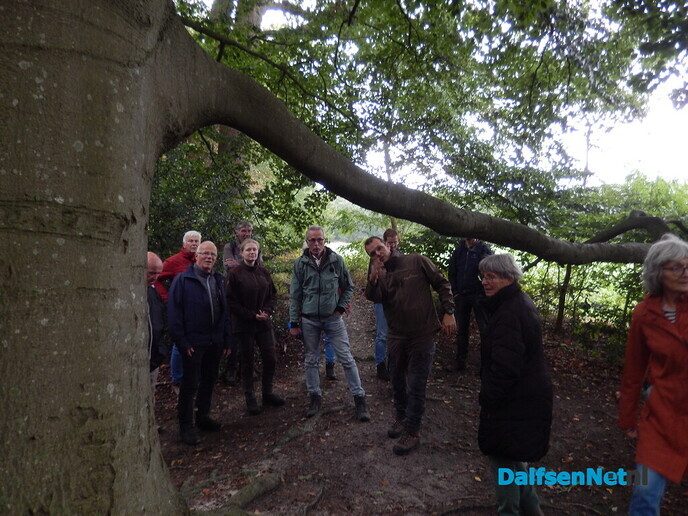 Zeer interessante lezing en een natuurexcursie over Landgoed Vilsteren - Foto: Willy