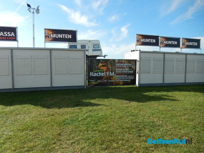 Hoonhorst is klaar voor de Kachel FM - Foto: Willy