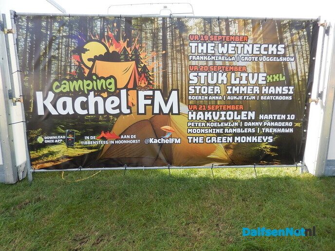 Hoonhorst is klaar voor de Kachel FM - Foto: Willy