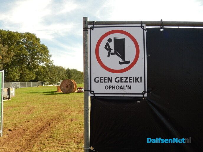 Hoonhorst is klaar voor de Kachel FM - Foto: Willy