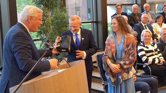 Burgemeester Michael Sijbom blikt terug op de eerste 100 dagen in Dalfsen - Foto: Eigen geleverde foto