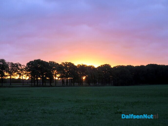 Een zonnige zondagmorgen opkomst…. - Foto: Wim