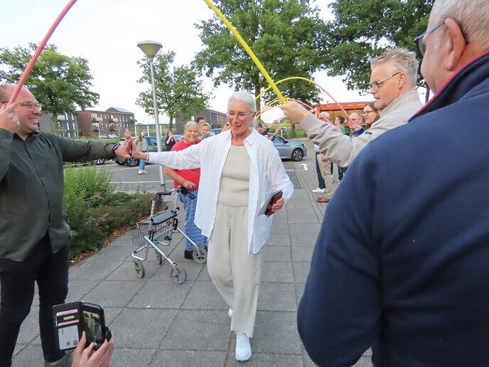 Koninklijke onderscheiding voor Rebecca Feenstra - Foto: Hans Keesmaat