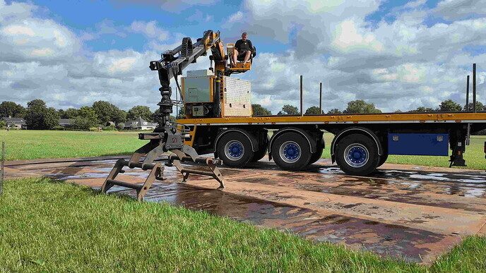 De eerste werkzaamheden zijn verricht voor Normaal - Foto: Evert Jan Pasman