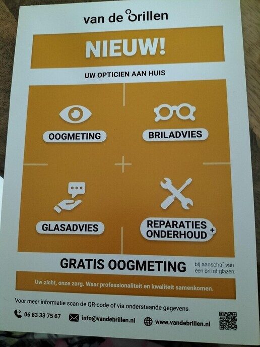 Hoe kun je een bril aan laten meten als je in een rolstoel zit? - Foto: Ingezonden foto