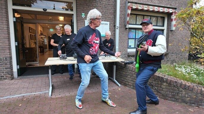 Stones weken in het Nationaal Grammofoonmuseum - Foto: Evert Jan Pasman