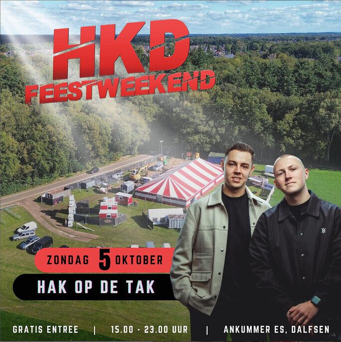 HKD Feestweekend kan beginnen