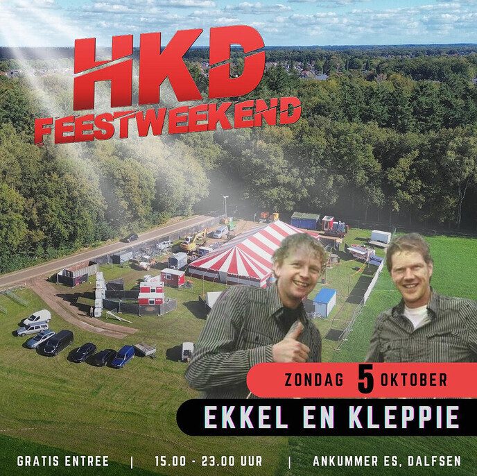 HKD Feestweekend kan beginnen