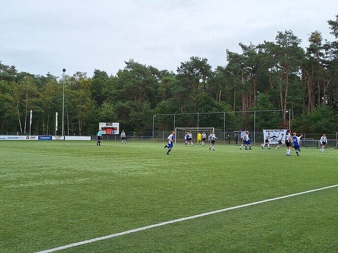 Hoonhorst neemt één punt mee uit Nieuw Heeten - Foto: Ingezonden foto