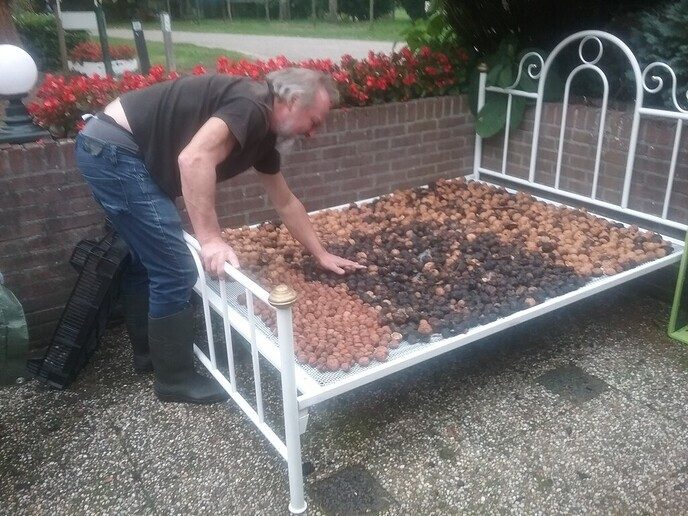  Dit bed is niet om op te slapen - Foto: Anton van de Stuwe