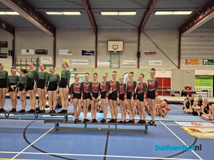 Seizoenstart met gouden rand voor turnsters gvn. - Foto: Ingezonden foto