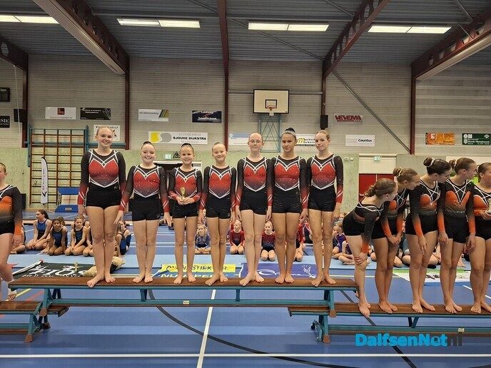 Seizoenstart met gouden rand voor turnsters gvn. - Foto: Ingezonden foto