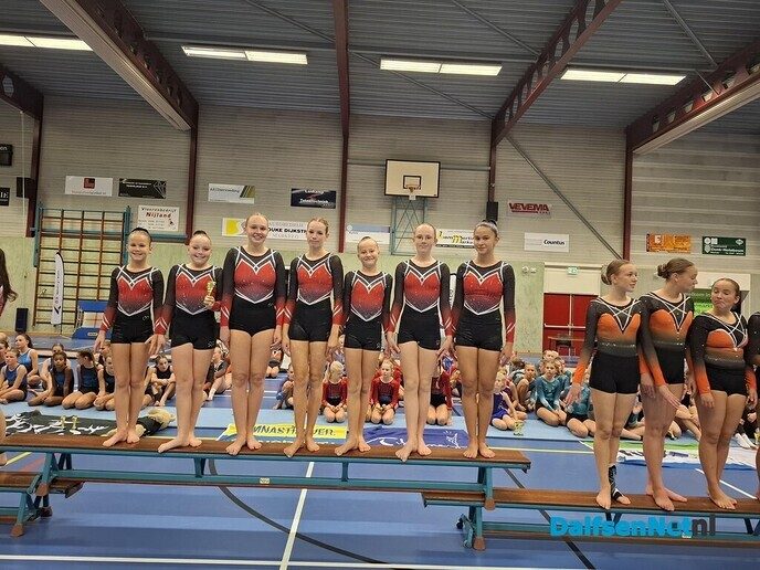 Seizoenstart met gouden rand voor turnsters gvn. - Foto: Ingezonden foto