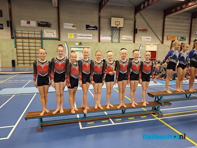 Gouden seizoenstart voor jeugd gym - Foto: Ingezonden foto