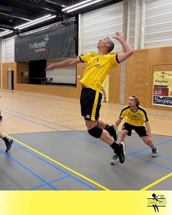 Dalvo heren 2 pakt de winst tegen taaie Kangeroes - Foto: Ingezonden foto