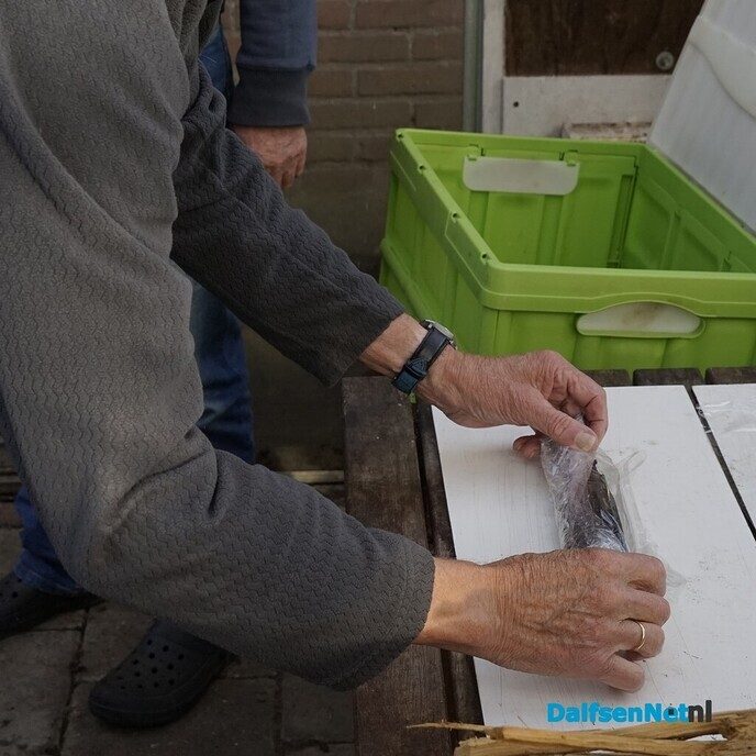 Vrienden Ben en Henk houden van vis(sen) - Foto: Paul Scholten