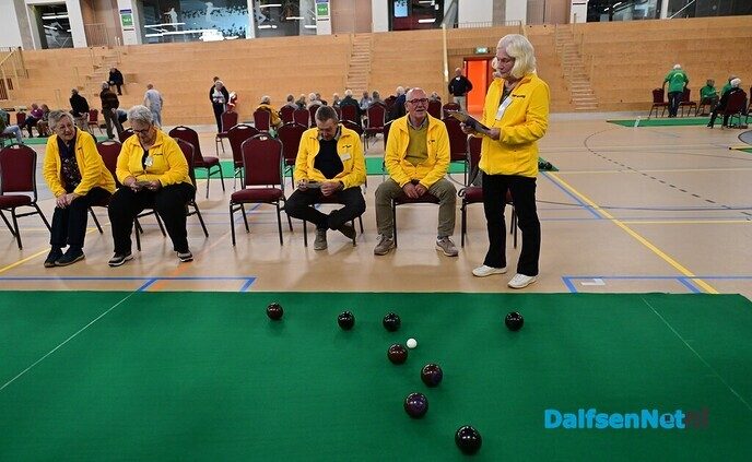 Koersbalteam Werkeren Zwolle winnaar 31e editie van het provinciaal Koersbaltoernooi - Foto: Johan Bokma