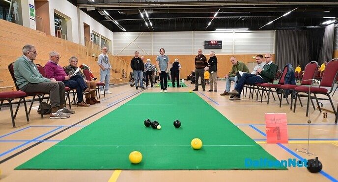 Koersbalteam Werkeren Zwolle winnaar 31e editie van het provinciaal Koersbaltoernooi - Foto: Johan Bokma